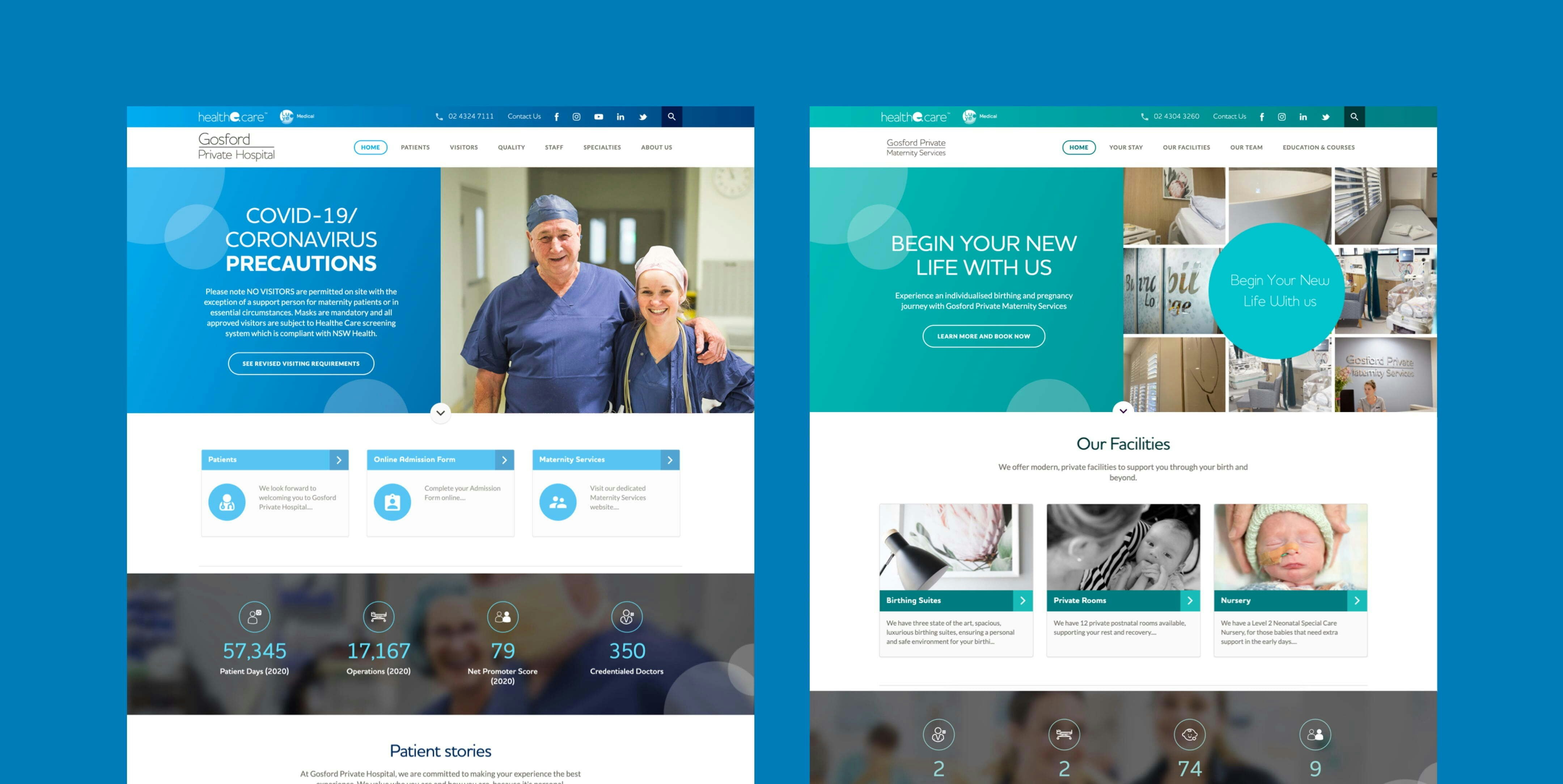 Healthe Care Australia project features